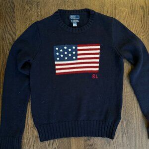 Polo Ralph Lauren American Flag Sweater